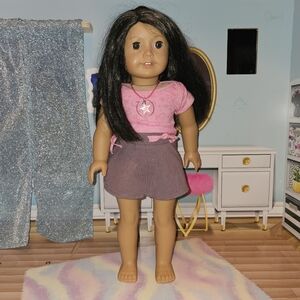 American Girl Doll Just Like You #25 JLY  Dark Brown Black Hair Brown Eyes